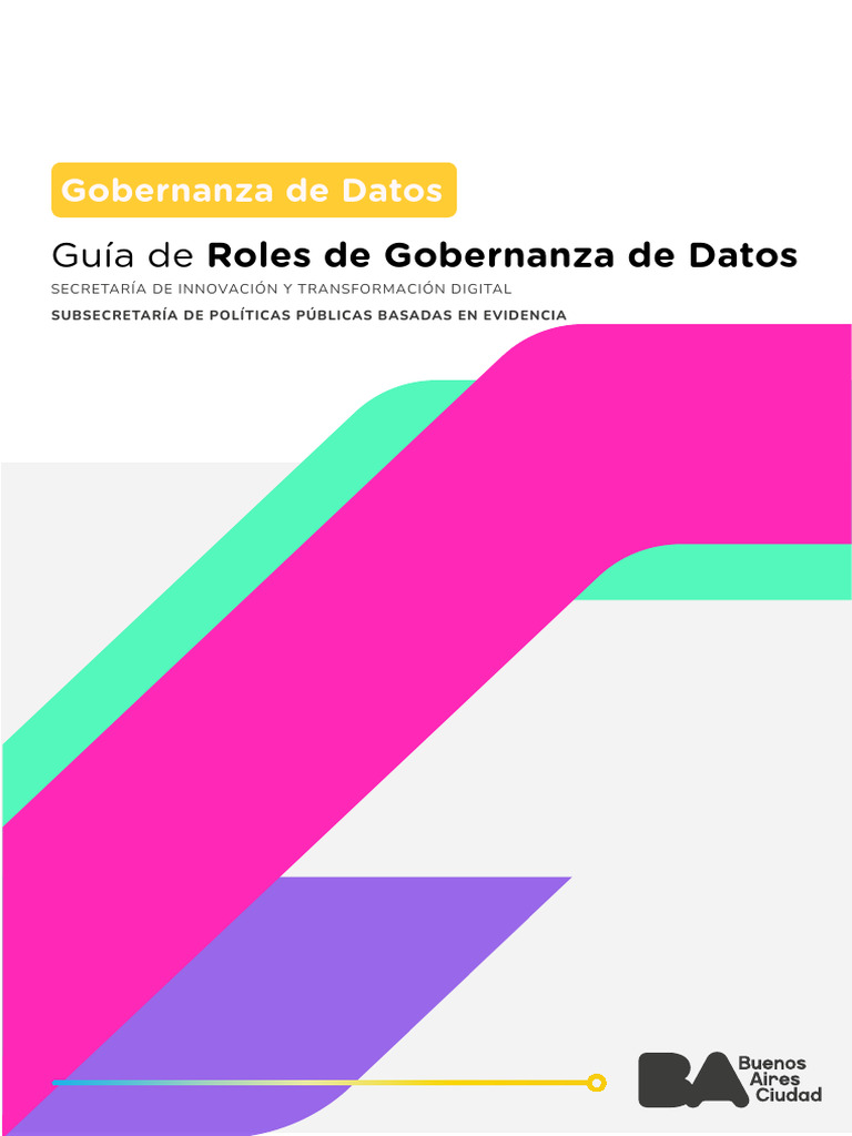 Roles en Gobernanza de Datos GCABA | PDF | Metadatos | Datos