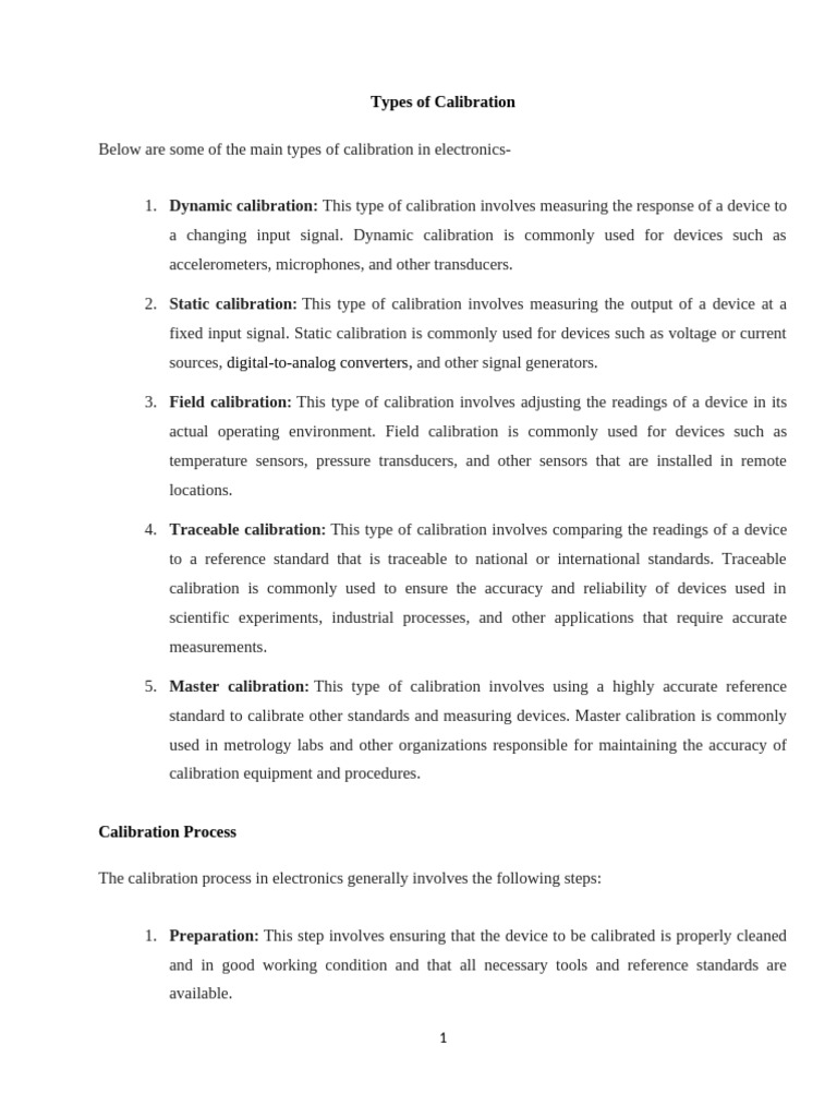 Calibration of Instruments THREE | PDF | Calibration | Electrical Impedance