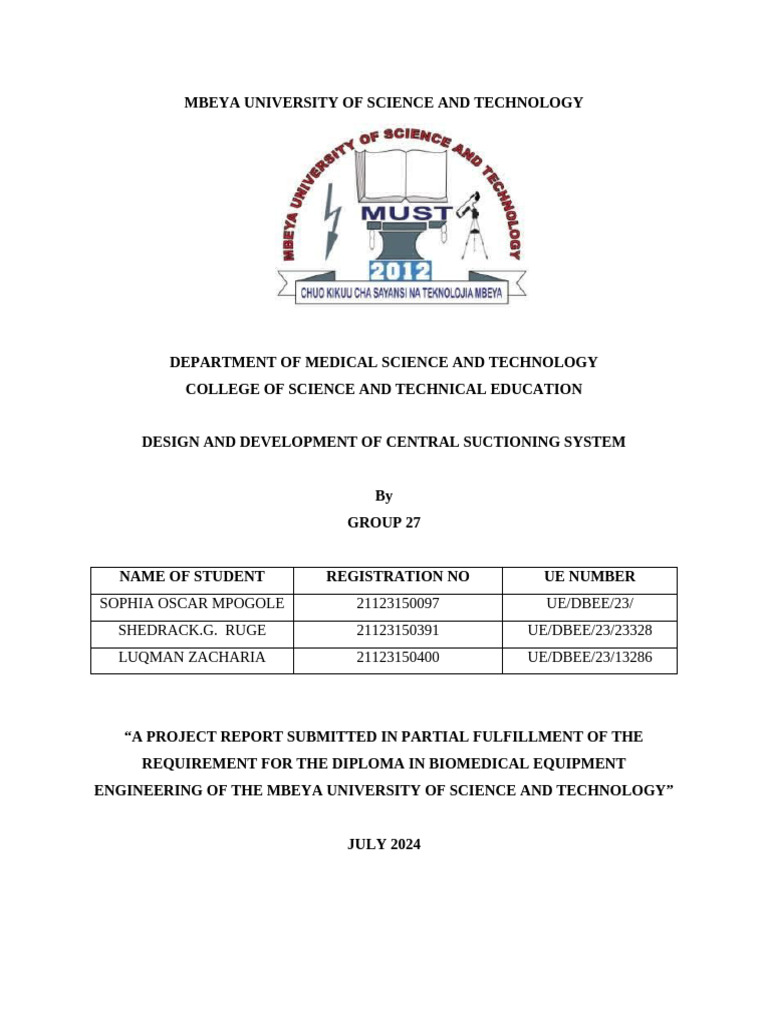 Final Project Report | PDF | Power Supply | Pump