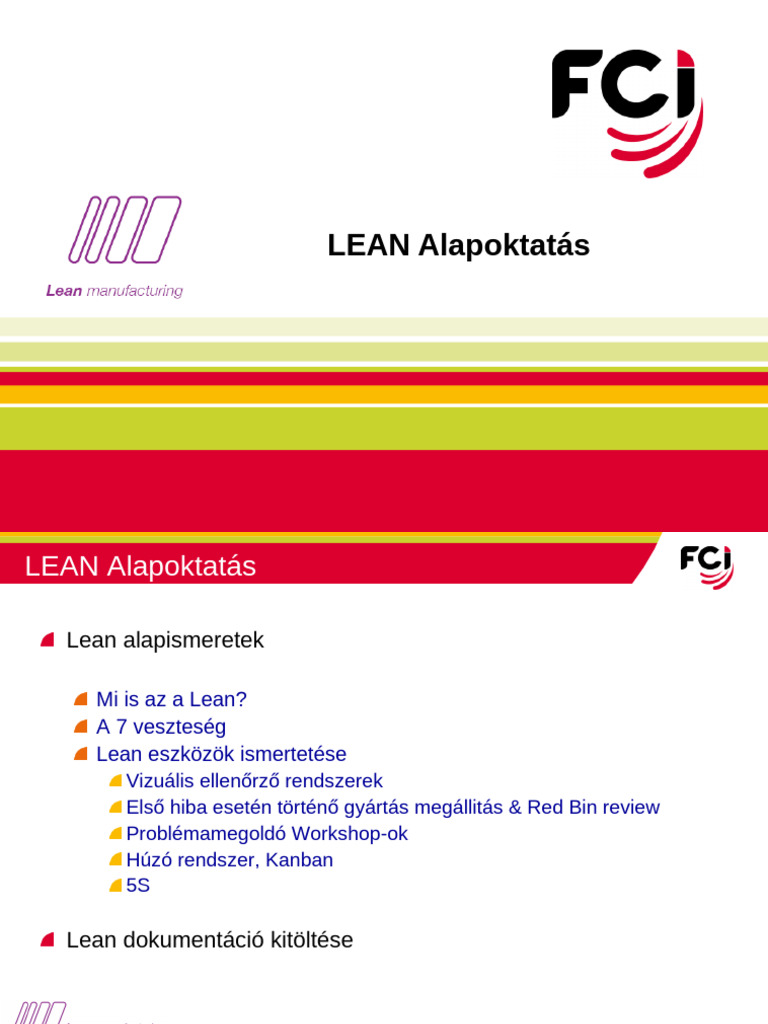 Általános Lean Training - v10 | PDF