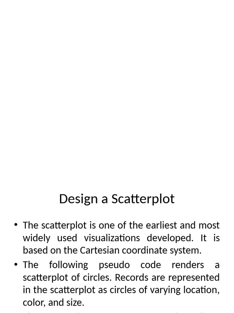 Create a Scatterplot with Python | PDF