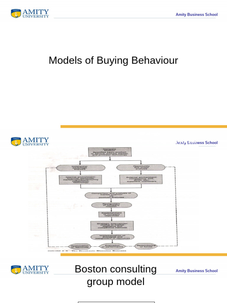 2.4 Models of Buying Behaviour | PDF | Procurement | Decision Making