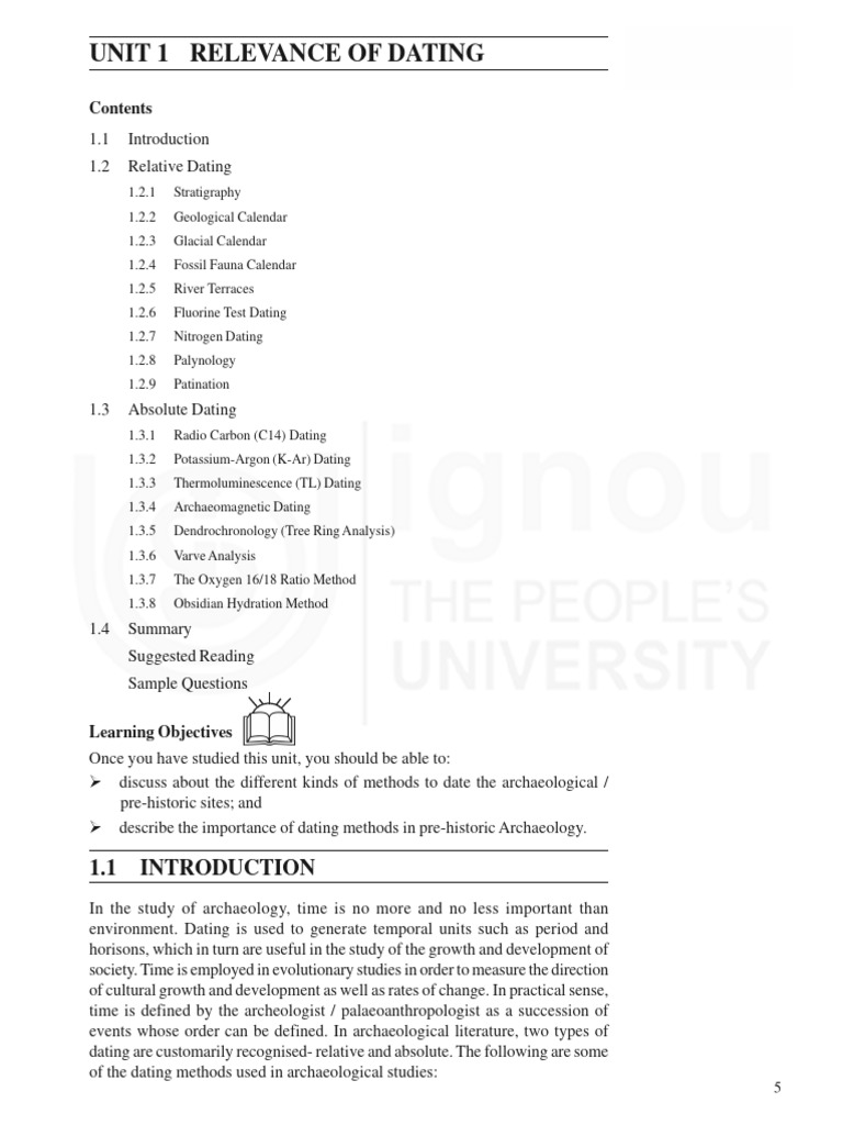 Relevance of Dating Mentors4IAS | PDF | Radiocarbon Dating | Pleistocene
