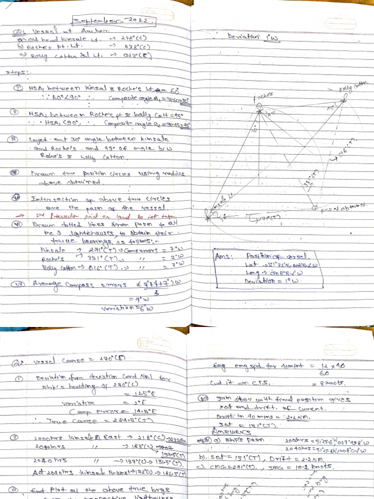 TCN - Sample Answer Sheet | PDF