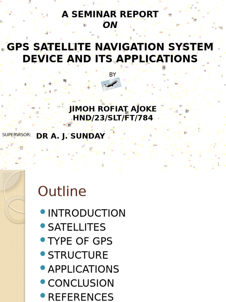 GPS Satellite Navigation Overview | PDF | Global Positioning System ...