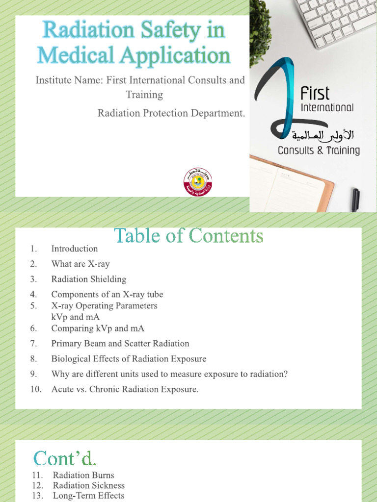 X-ray Safety Training Overview | PDF | X Ray | Radiation