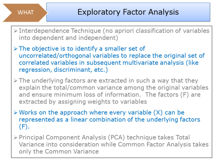 Exploratory Factor Analysis 24 | PDF