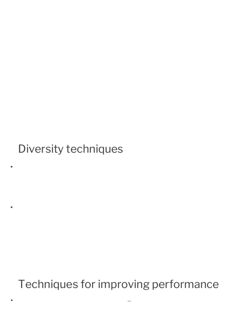 Wireless Communication Diversity Techniques | PDF | Mimo | Antenna (Radio)