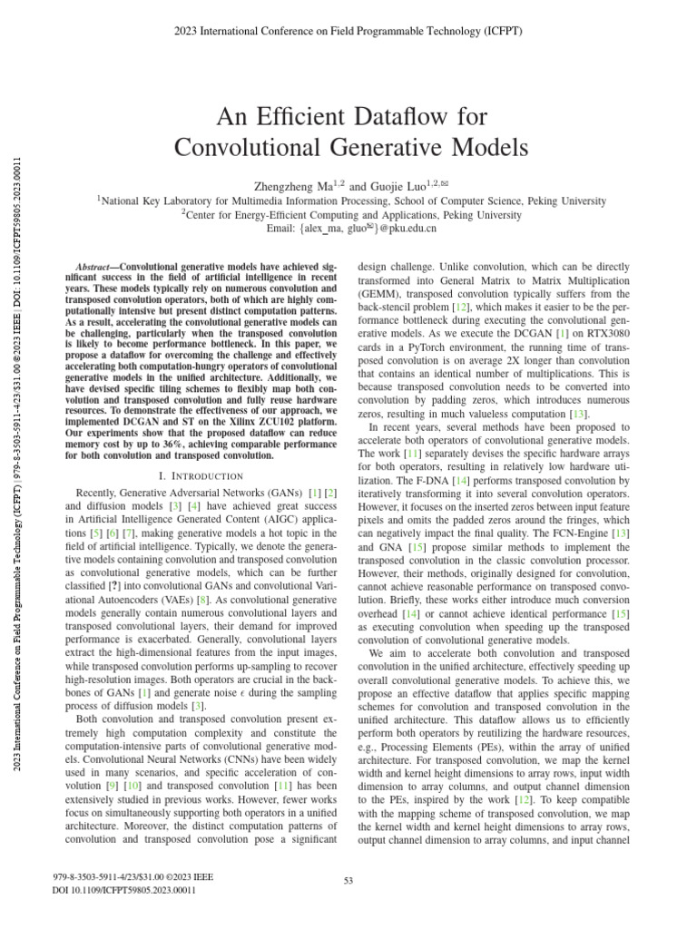 Accelerating Convolutional Generative Models | PDF | Applied ...