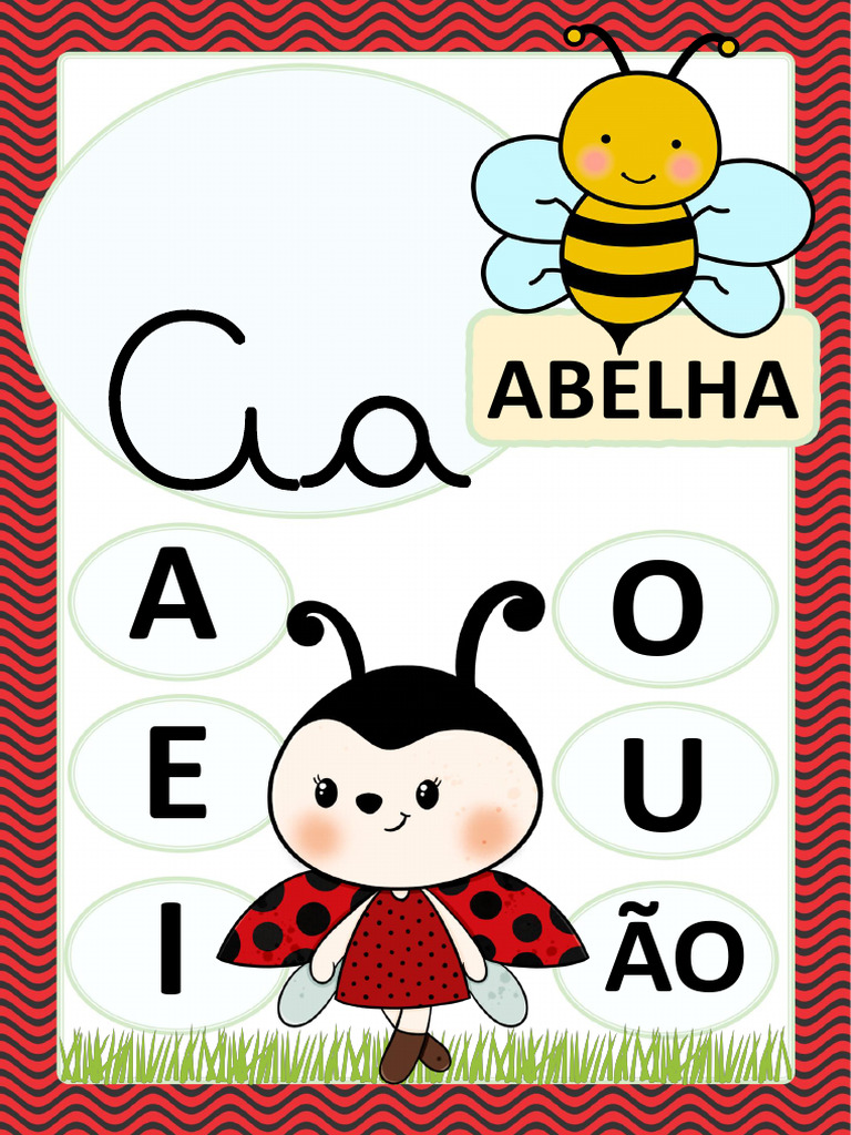 Alfabeto Joaninha 01 | PDF