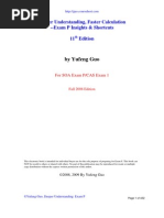 Deeper Understanding, Faster Calculation - Exam P Insights and Shortcuts