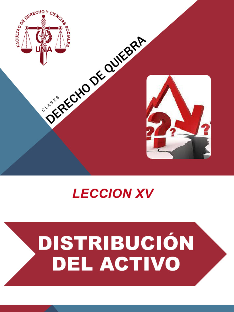 Distribución del Activo en Quiebra | PDF | Bancarrota | Liquidación