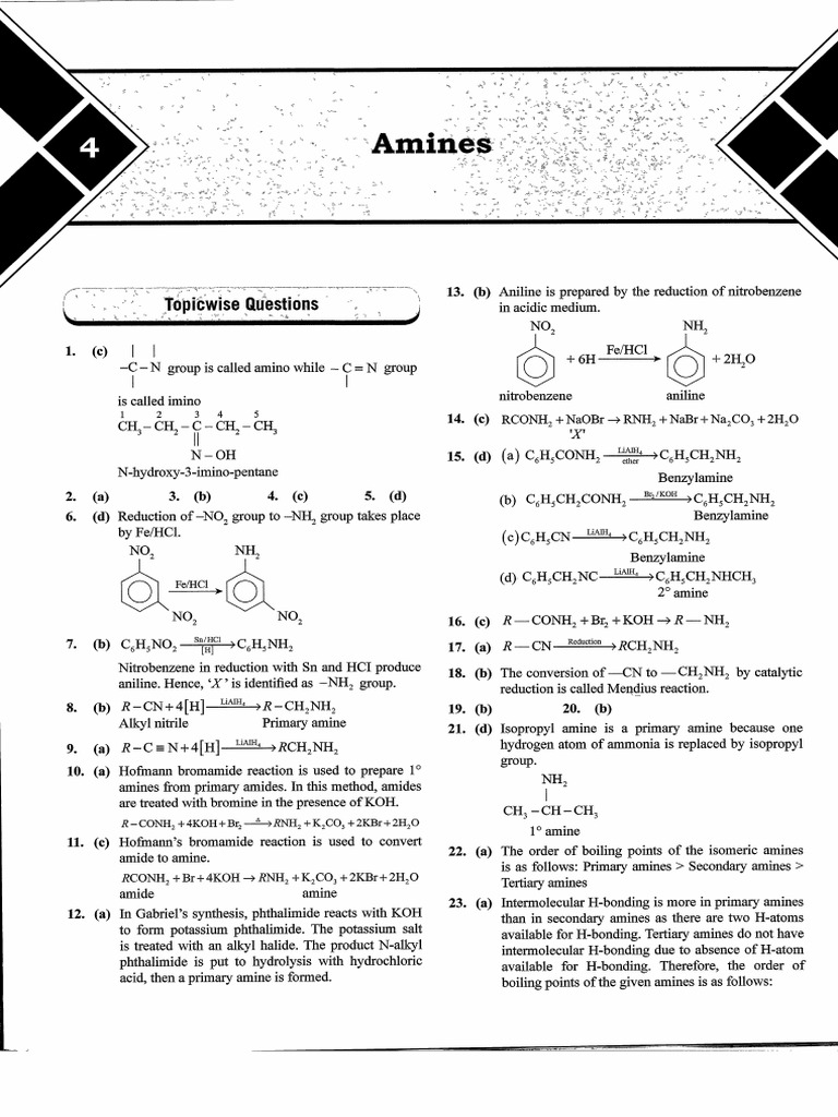 Amines | PDF