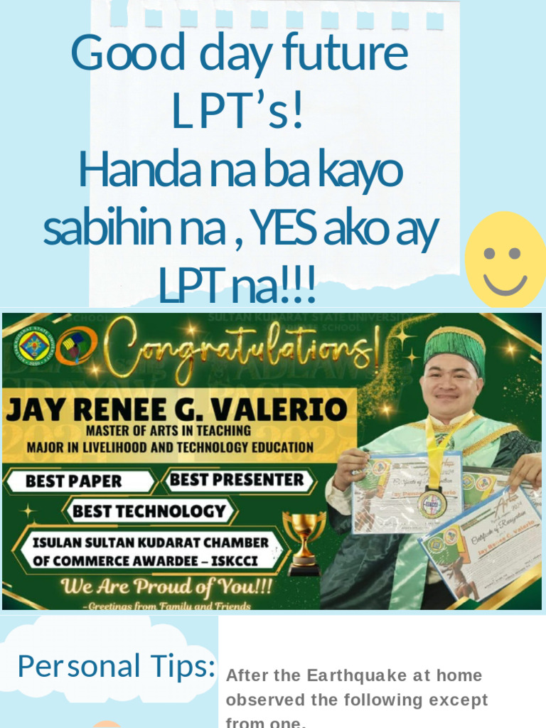 Gened Profed and Tle Food Reviewer | PDF