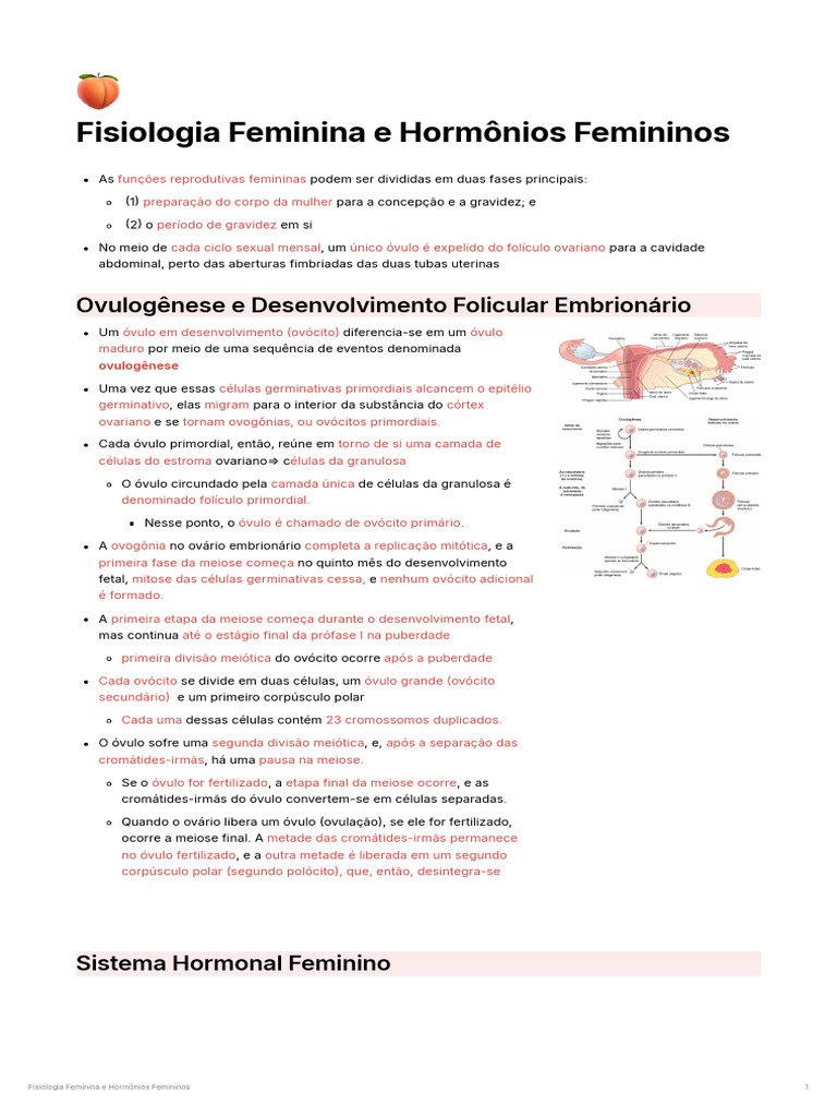 Fisiologia e Hormônios Femininos | PDF | Hormônio luteinizante | Estrogênio