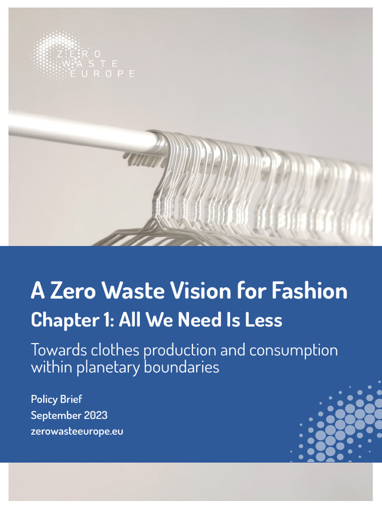 A Zero Waste Vision For Fashion | PDF | Recycling | Reuse