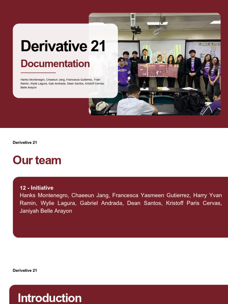 Derivative 21: Math Blackjack Game | PDF