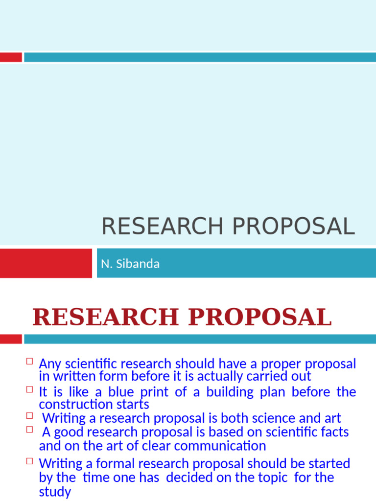Essential Components of a Research Proposal | PDF | Methodology ...