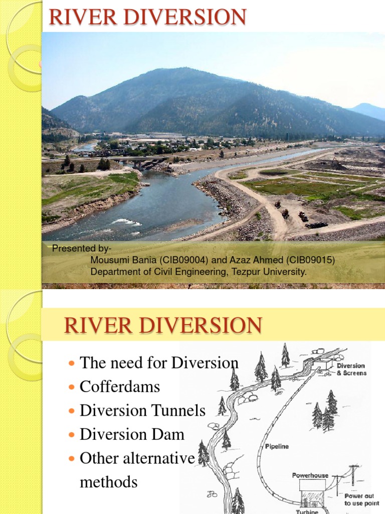 River Diversion Dam River