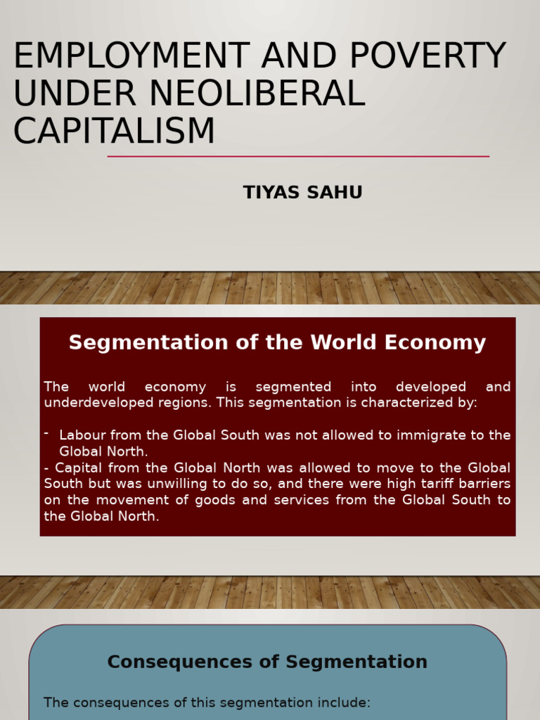 Employment and Poverty Under Neoliberal Capitalism | PDF