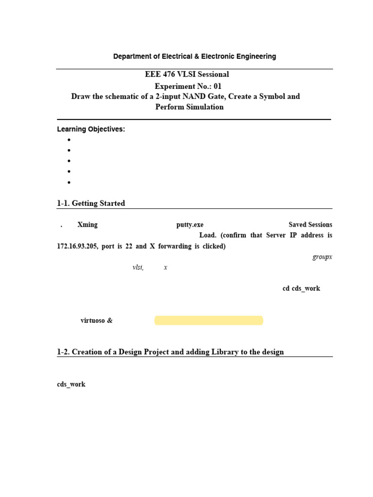 Experiment 01 | PDF | Login | Icon (Computing)