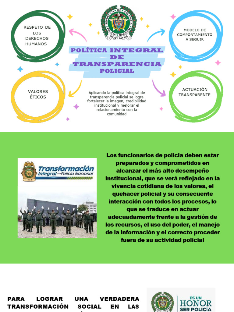Fortalecimiento de la Transparencia Policial | PDF