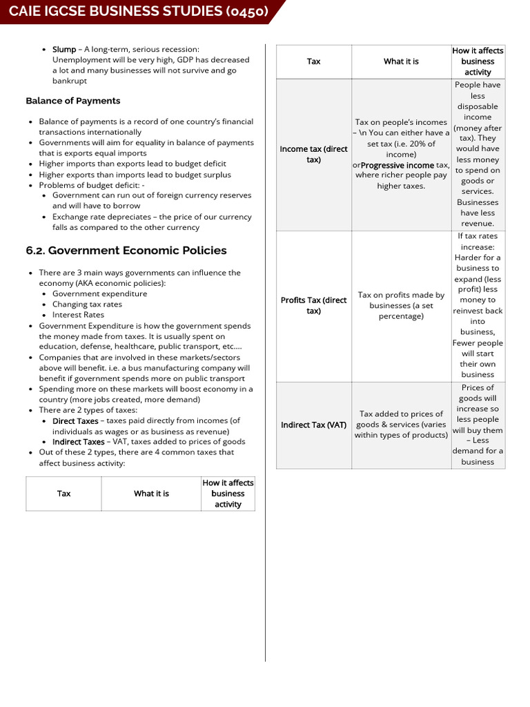 Economic Policies and Globalization Insights | PDF | Taxes | Exchange Rate