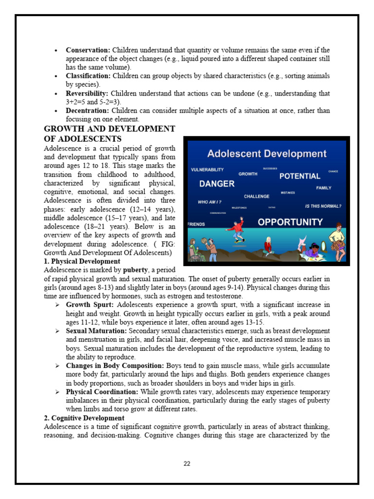 Growth and Development Assignmnent Anp-Pages-22 | PDF | Adolescence ...
