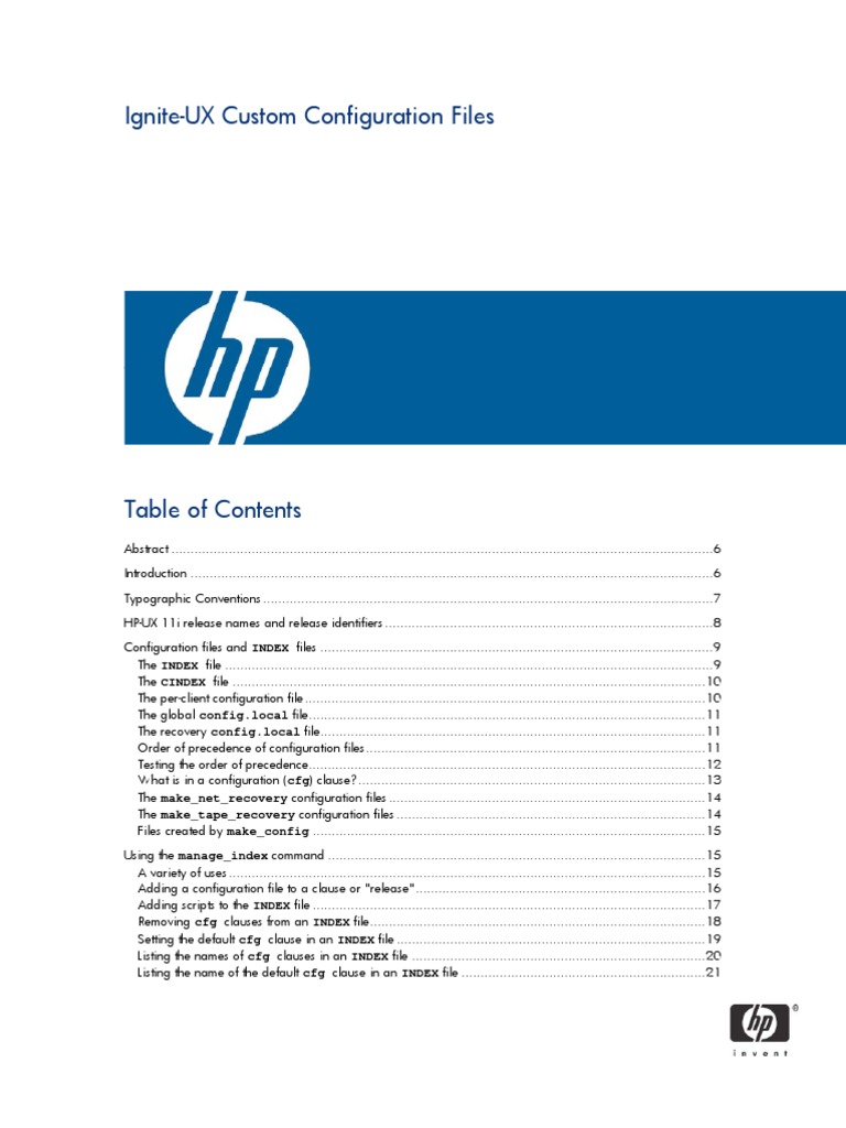 c01942568 IgniteUX Custom Configuration Files PDF Installation