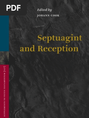 Septuagint And Reception Supplements To Vetus Testament Um - 
