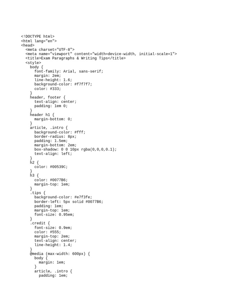 Paragraph .HTML | PDF