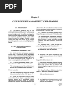 ICAO Human FactorsTrng Manual Rev 9 - 03, Chapt 2 CRM TEM