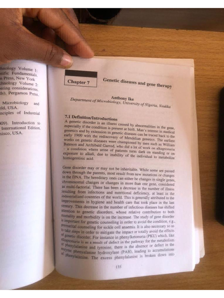 BIO352 Genetic Disease and Gene Therapy | PDF