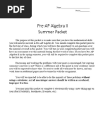 Algebra 2 Practice Workbook | PDF | Equations | Function