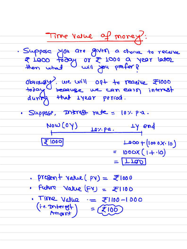 3 Time Value | PDF