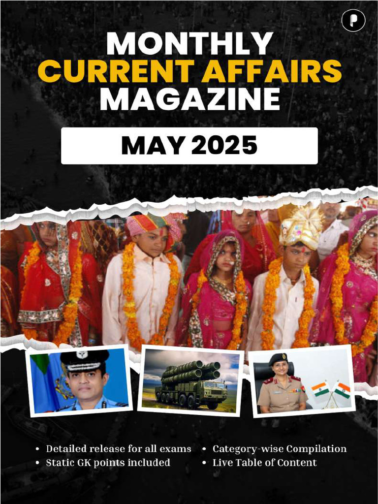 Current Affairs Overview May 2025 | PDF | Thyroid | Hypothyroidism