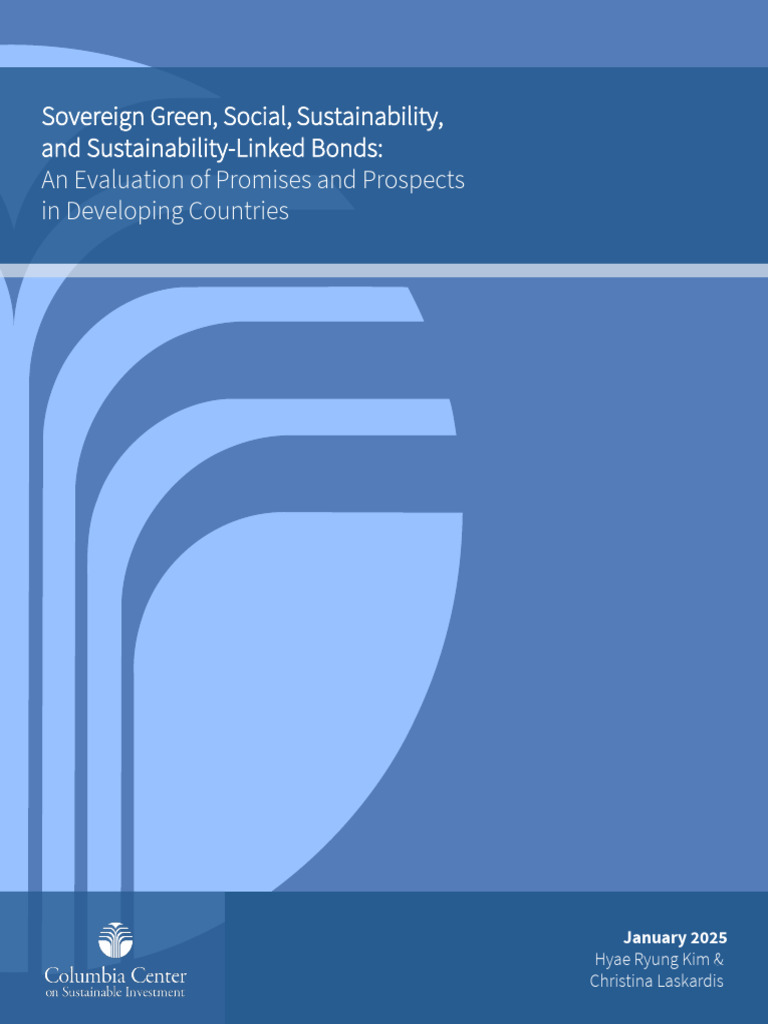 Evaluating Sovereign GSS+ Bonds in Development | PDF | Bonds (Finance ...