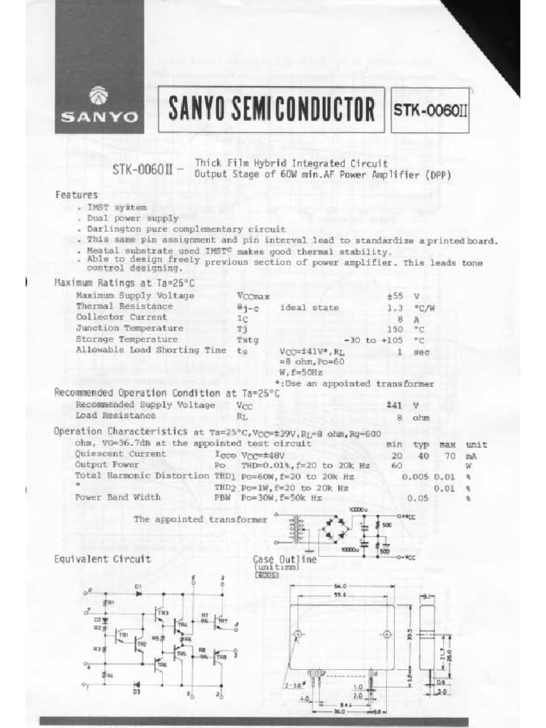 STK 0060IIl | PDF