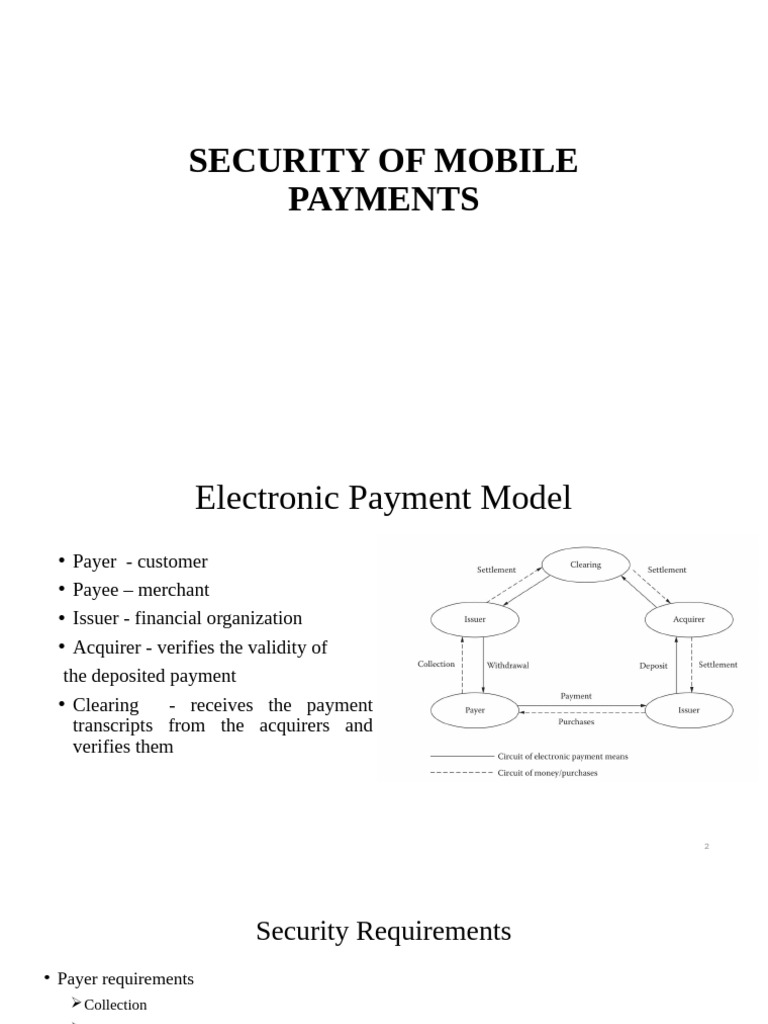 Security of Mobile Payments | PDF | Payments | Credit Card