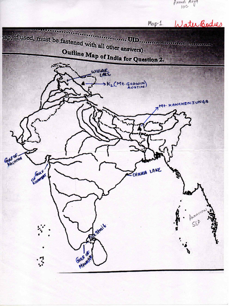 Geography Maps Class 10 | PDF