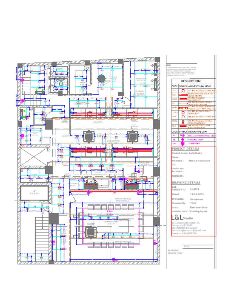 13-10-23 Jewellary BASEMENT Working Layout-Model | PDF