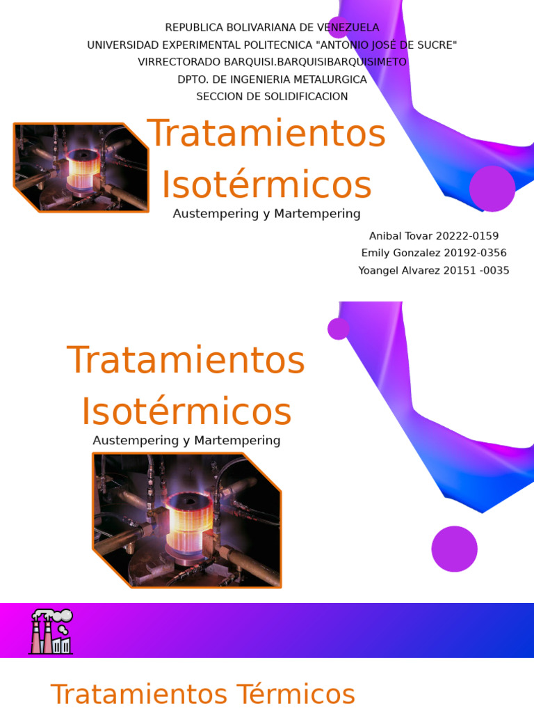 Tratamientos Isotérmicos: Austempering y Martempering | PDF ...