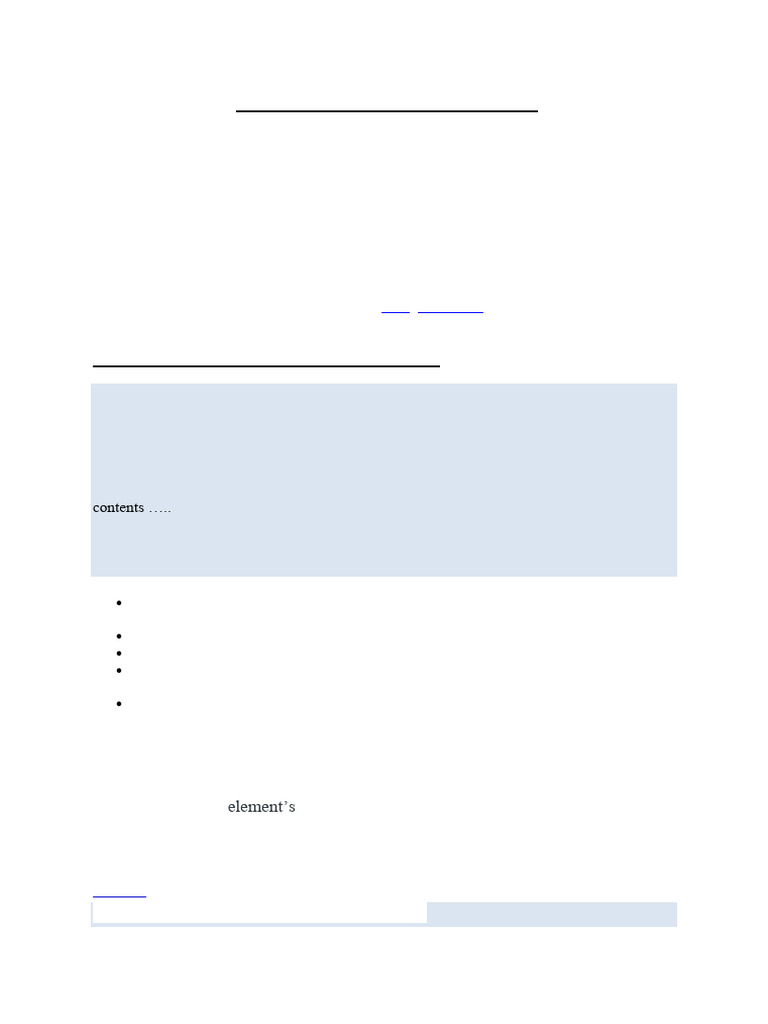 Introduction to HTML Basics | PDF | Html Element | Hyperlink