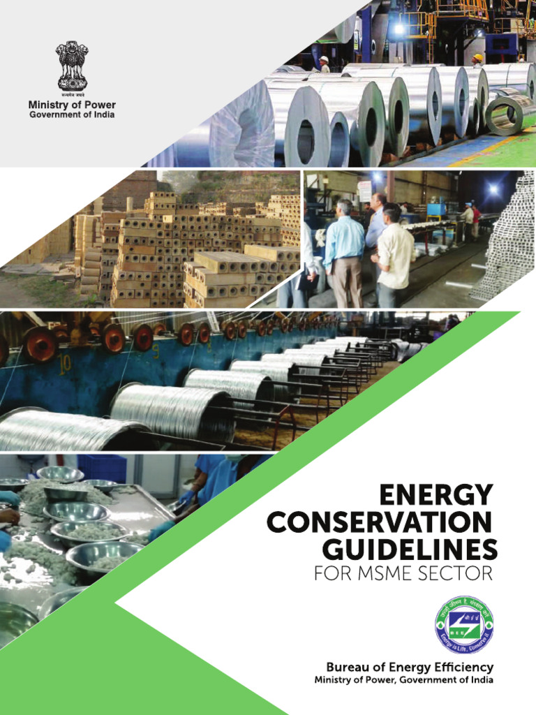 Energy Conservation Guidelines for MSMEs | PDF