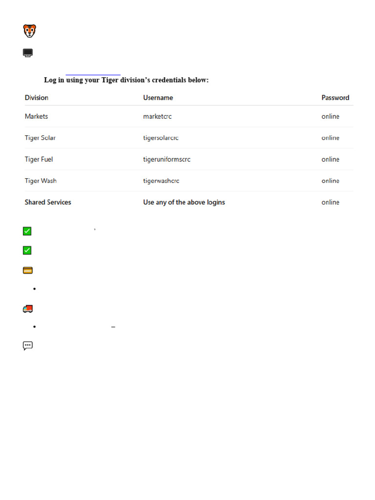 Tiger Gear Ordering Instructions | PDF