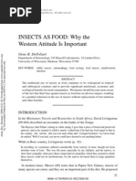 Download Insects as Food - DeFoliart 1999 - Annurevento441 by Jamille Veiga SN87862609 doc pdf