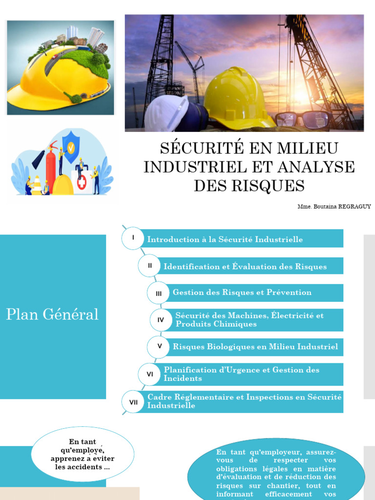 Sécurité et Gestion des Risques Industriels | PDF | Santé et sécurité ...