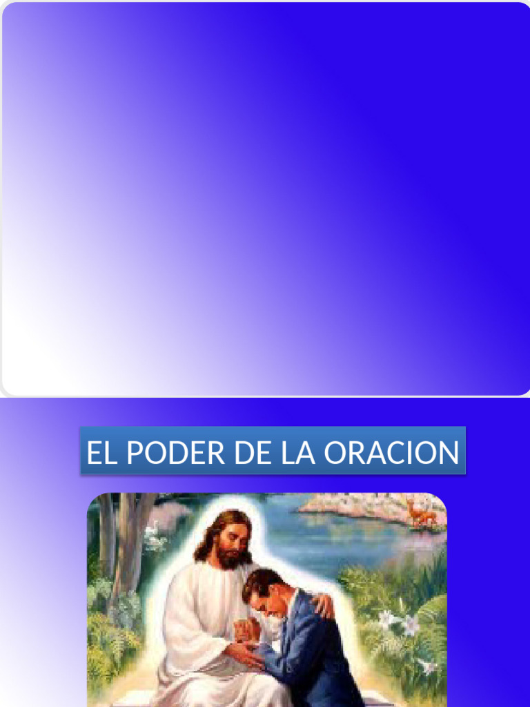 El Poder Transformador de la Oración | PDF | Oración