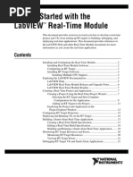 Getting Started With The Labview Real-Time Module