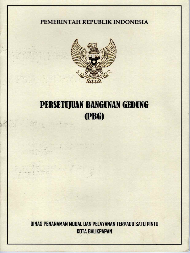 PBG Ruko Martadinata | PDF
